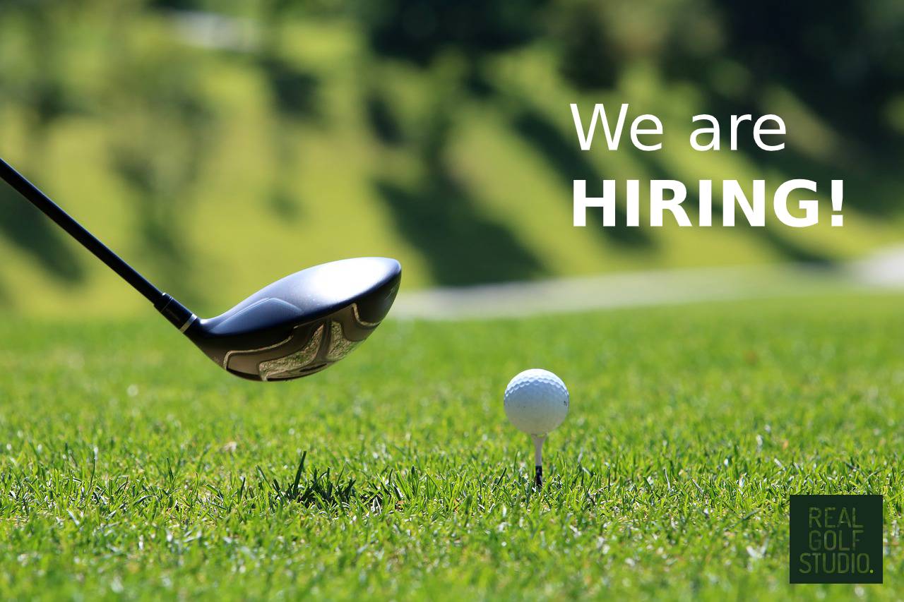 We are hiring! Real Golf Studio