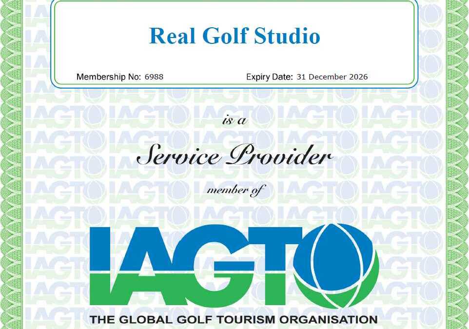 Real Golf Studio, nuevo miembro de la IAGTO